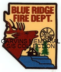 Z ARIZONA,BLUE RIDGE FIRE DEPARTMENT 1